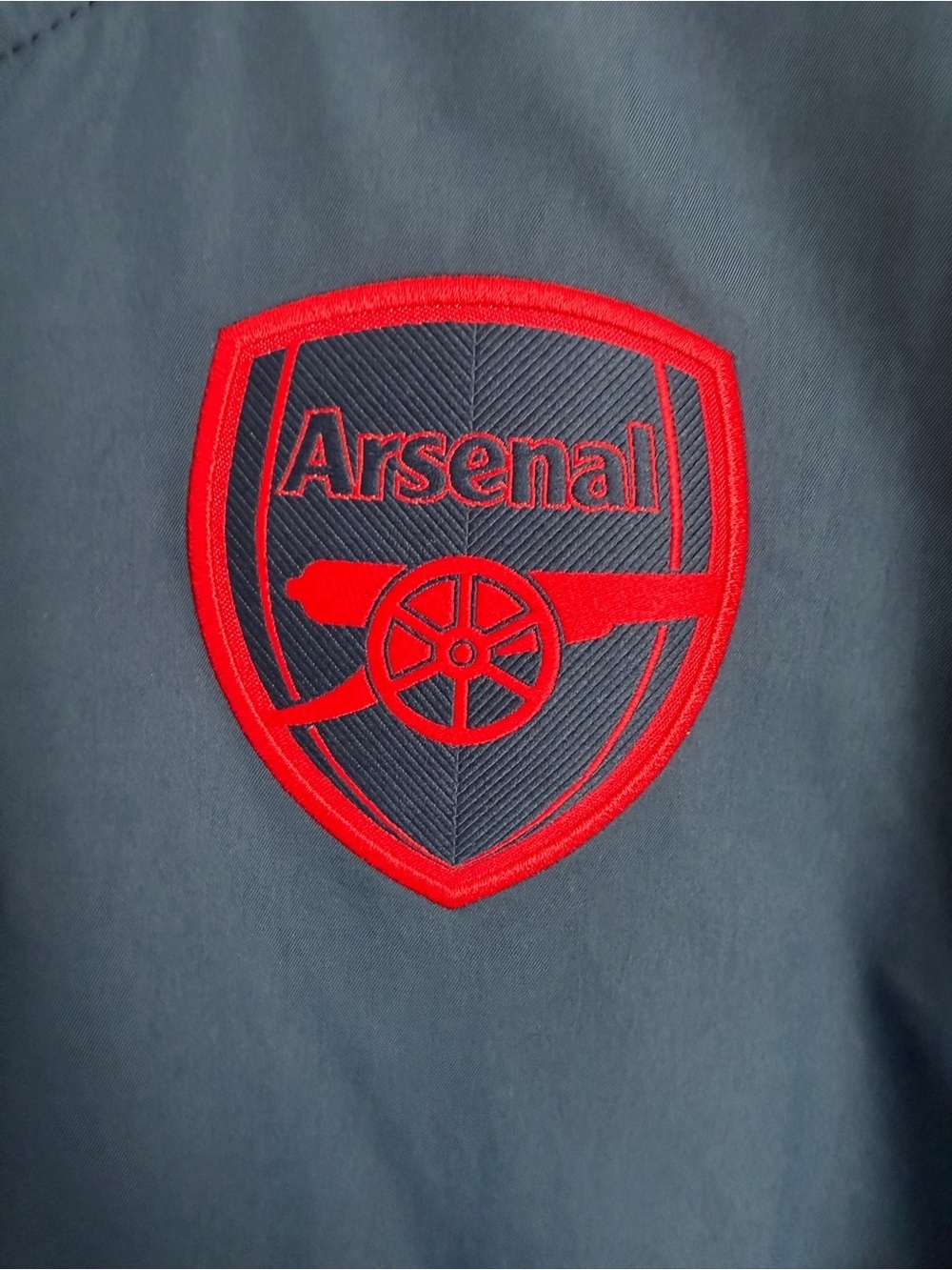 Adidas Arsenal Anthem Jacket Gunners Navy Size Youth 13-14 - Picture 4 of 12